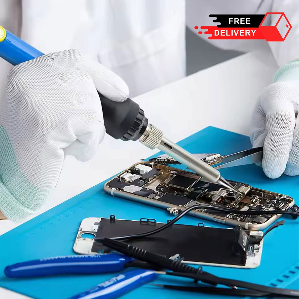 Mini Electric Adjustable Temperature Soldering Iron - 110V Jeddah Traders