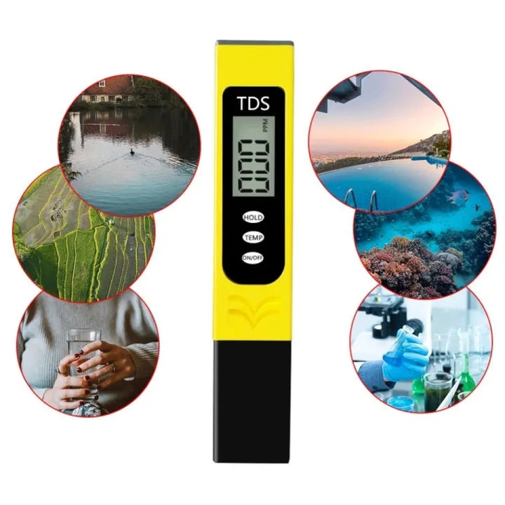 Water Quality Tester TDS Meter - Digital Water Purity Monitor for Drinking Water Jeddah Traders