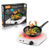 RAF Electric Stove Hot Plate – 1000W Portable Cooking Stove Jeddah Traders