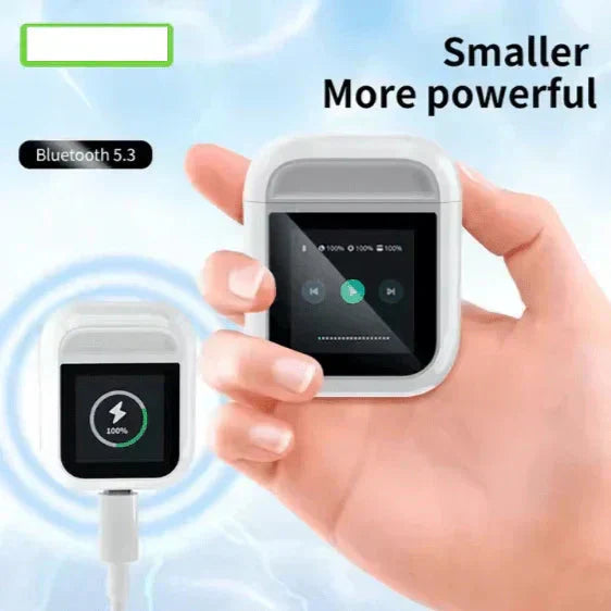 Smart LED Display Earbuds Jeddah Traders